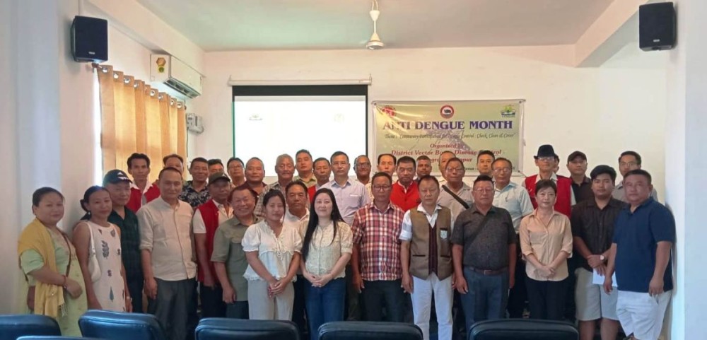 Health officials during the advocacy meeting held at the CMO’s Conference Hall in Dimapur on July 9. (Photo Courtesy: CMO, Dimapur)